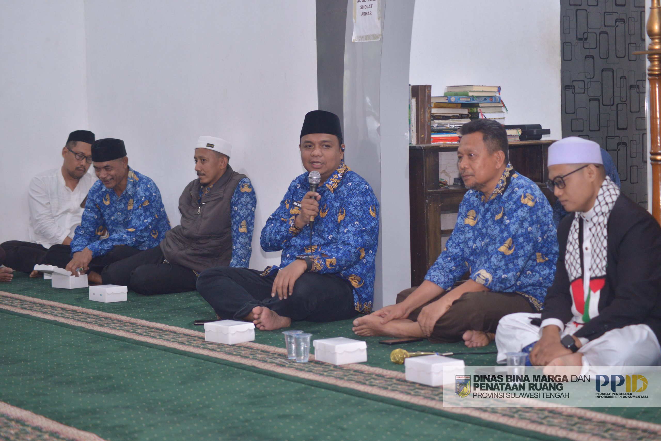 Dinas Bina Marga dan Penataan Ruang Provinsi Sulawesi Tengah Gelar Pengajian dalam Rangka Meningkatkan Keimanan dan Mempererat Silaturahmi di Lingkungan Kerja