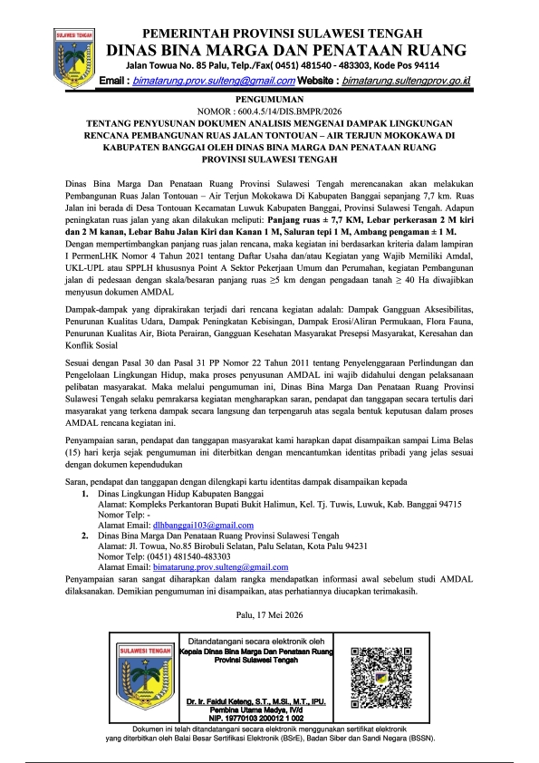 20260517150452Format_Pengumuman_Ruas_Jalan_Tontouan_Air Terjun Mokokawa_(Kabupaten_Banggai)_001